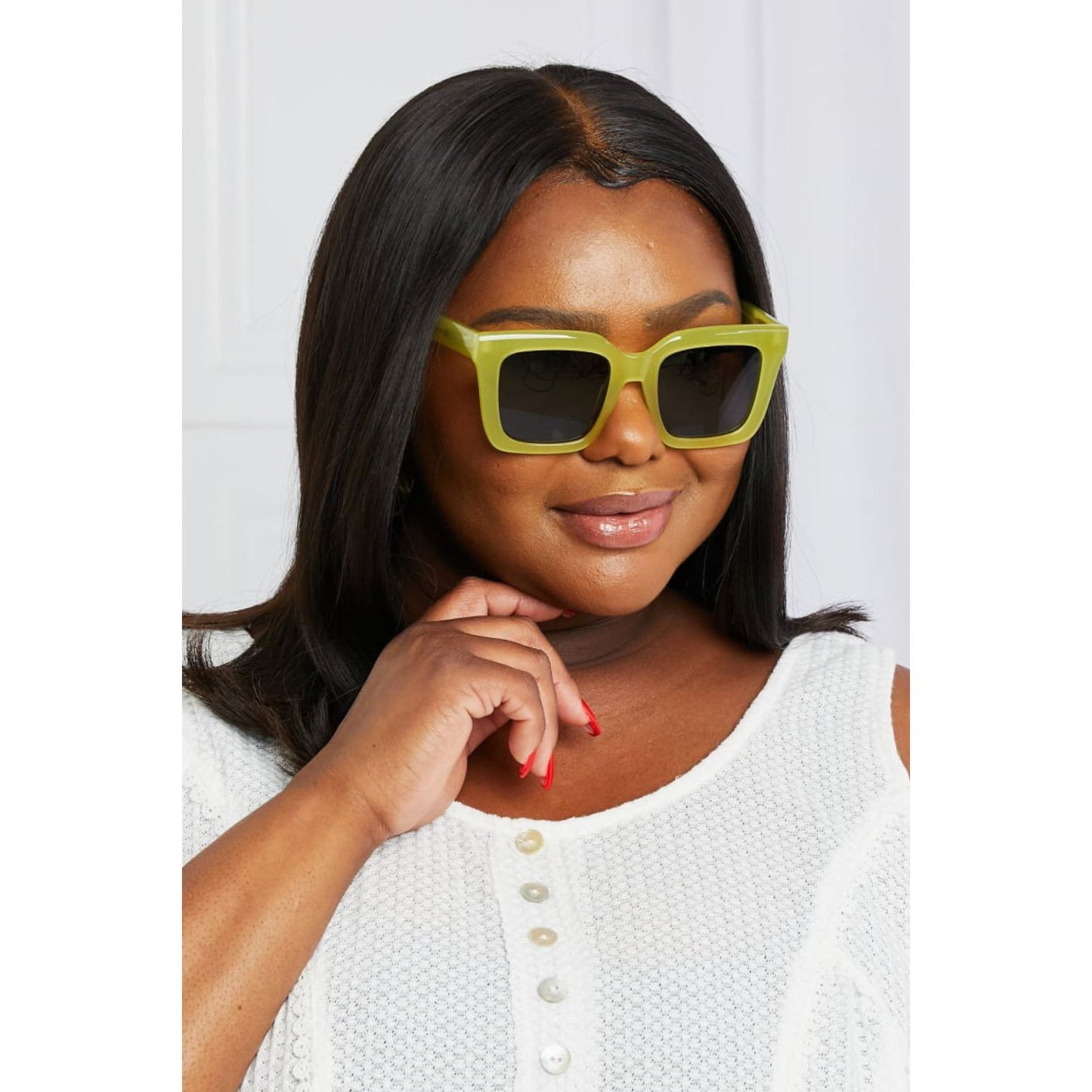 Square TAC Polarization Lens Sunglasses - TiffanyzKlozet