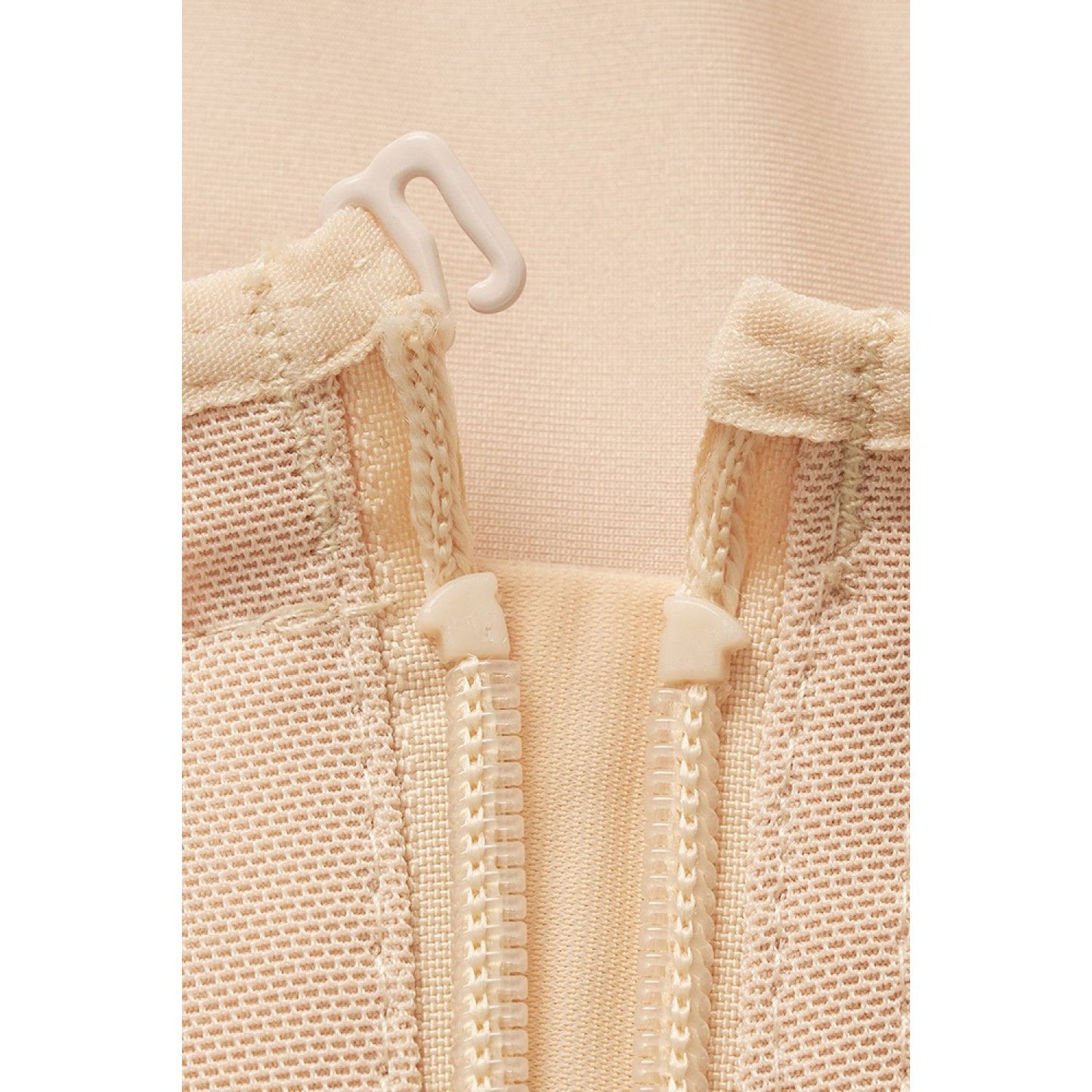Full Size Side Zipper Under-Bust Shaping Bodysuit - TiffanyzKlozet