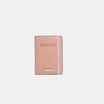Nicole Lee USA Solid Passport Wallet - TiffanyzKlozet