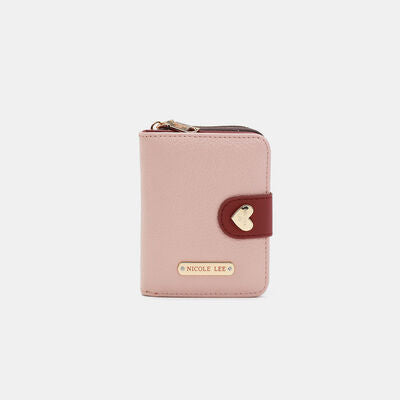 Nicole Lee USA Solid Heart Bifold Wallet - TiffanyzKlozet