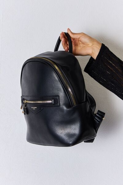 David Jones PU Leather Backpack - TiffanyzKlozet