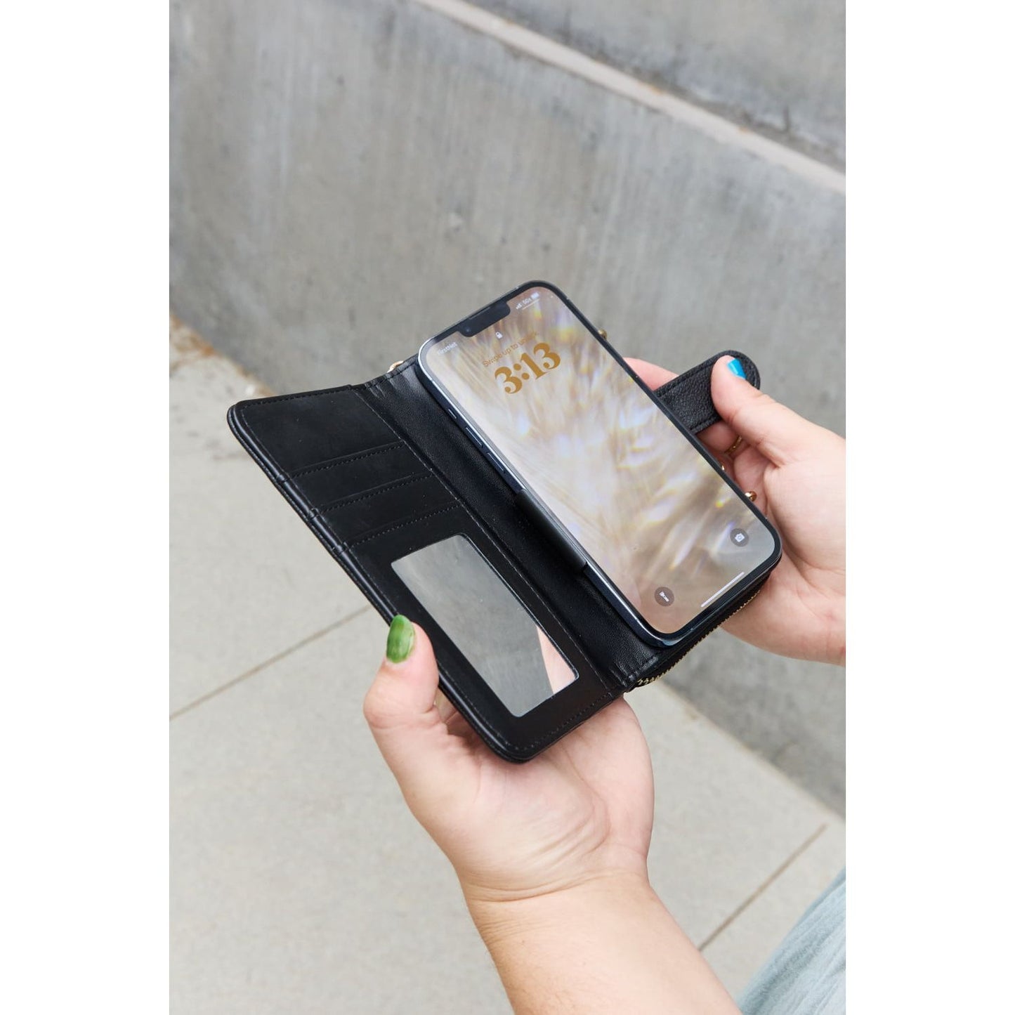 Nicole Lee USA Two-Piece Crossbody Phone Case Wallet - TiffanyzKlozet