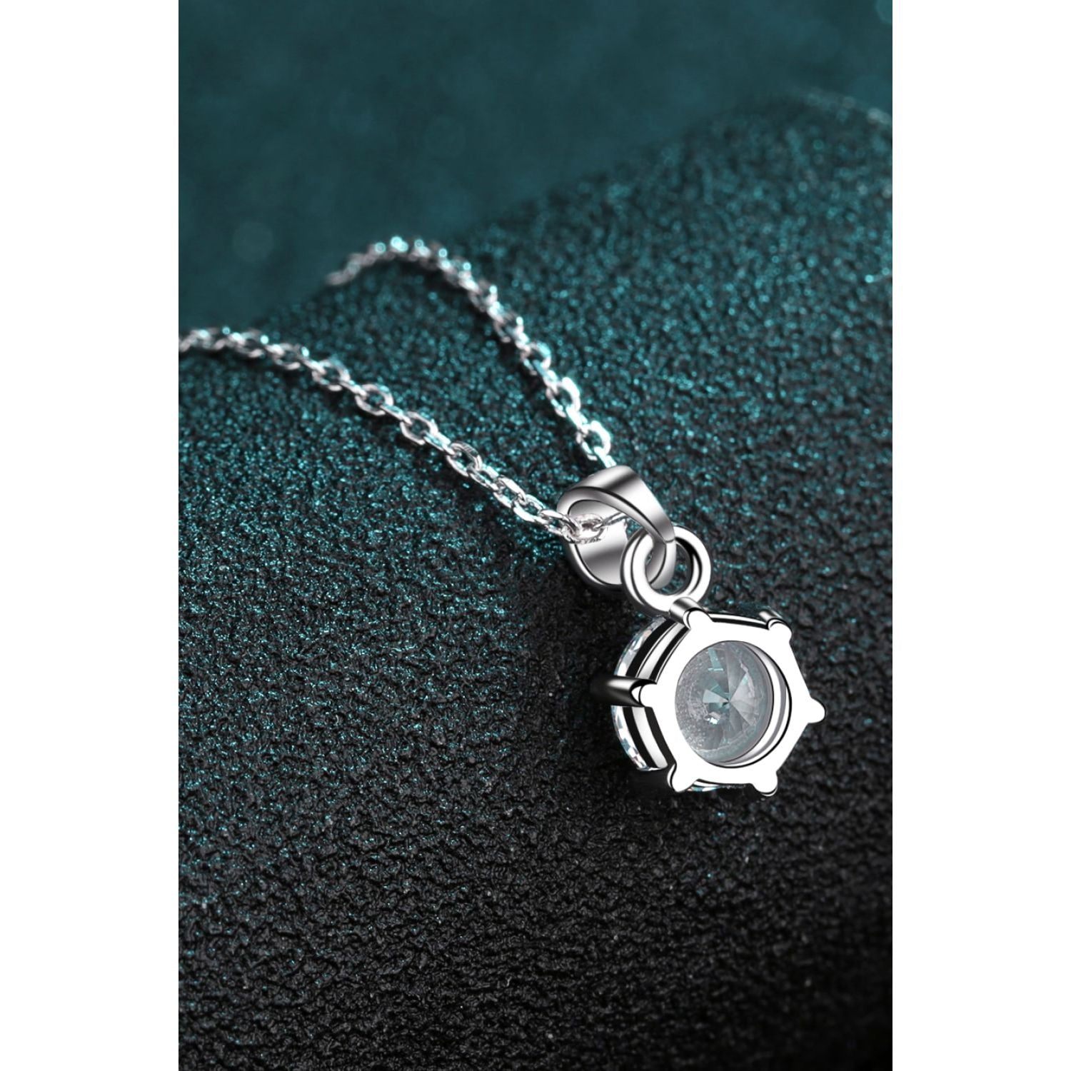 Get What You Need Moissanite Pendant Necklace - TiffanyzKlozet