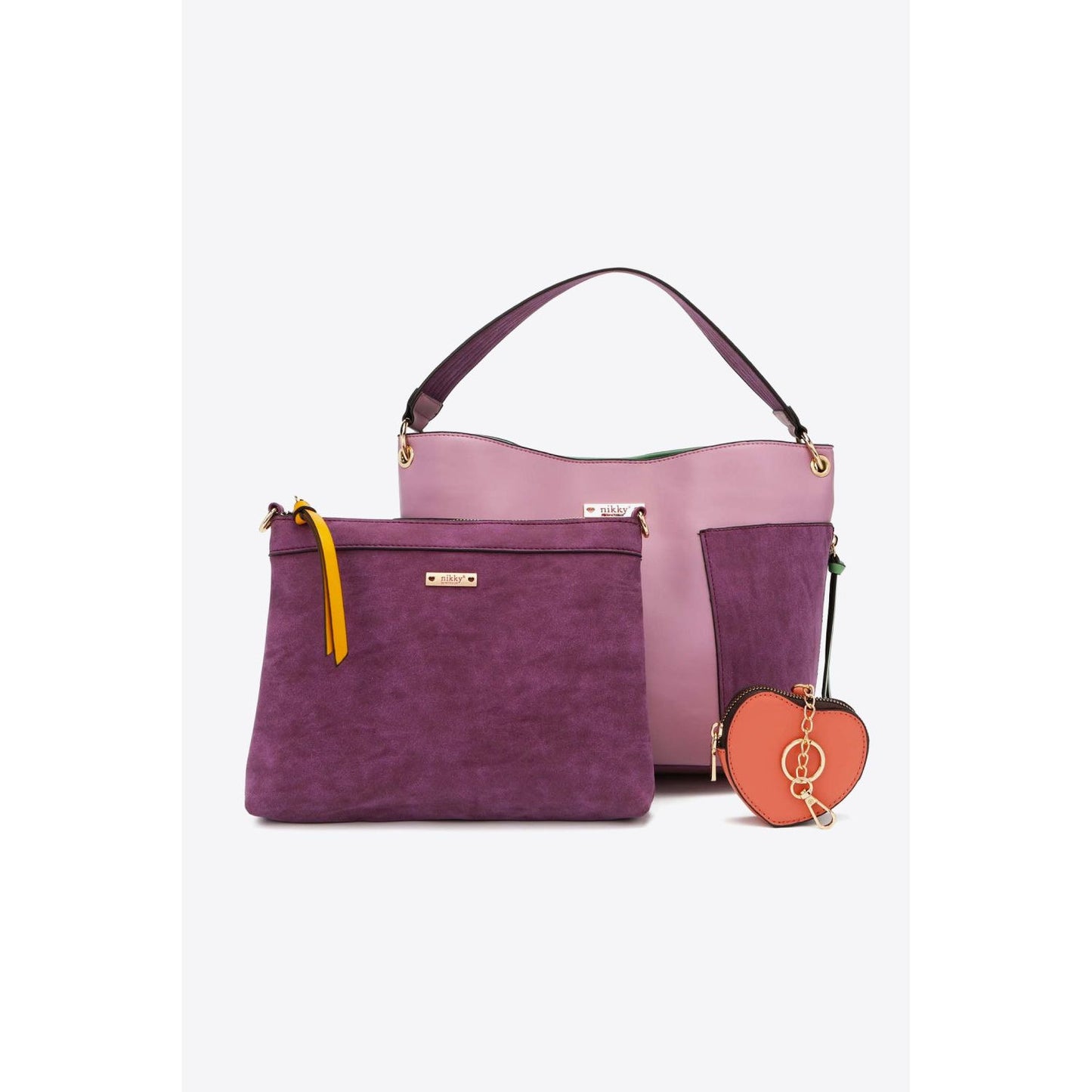 Nicole Lee USA Sweetheart Handbag Set - TiffanyzKlozet