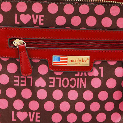 Nicole Lee USA Scallop Stitched Boston Bag - TiffanyzKlozet