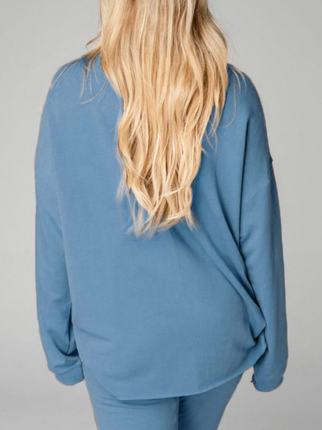 Distressed Sweatshirt and Joggers Set - TiffanyzKlozet