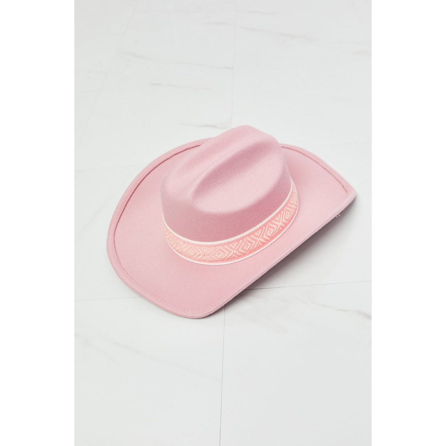 Fame Western Cutie Cowboy Hat in Pink - TiffanyzKlozet