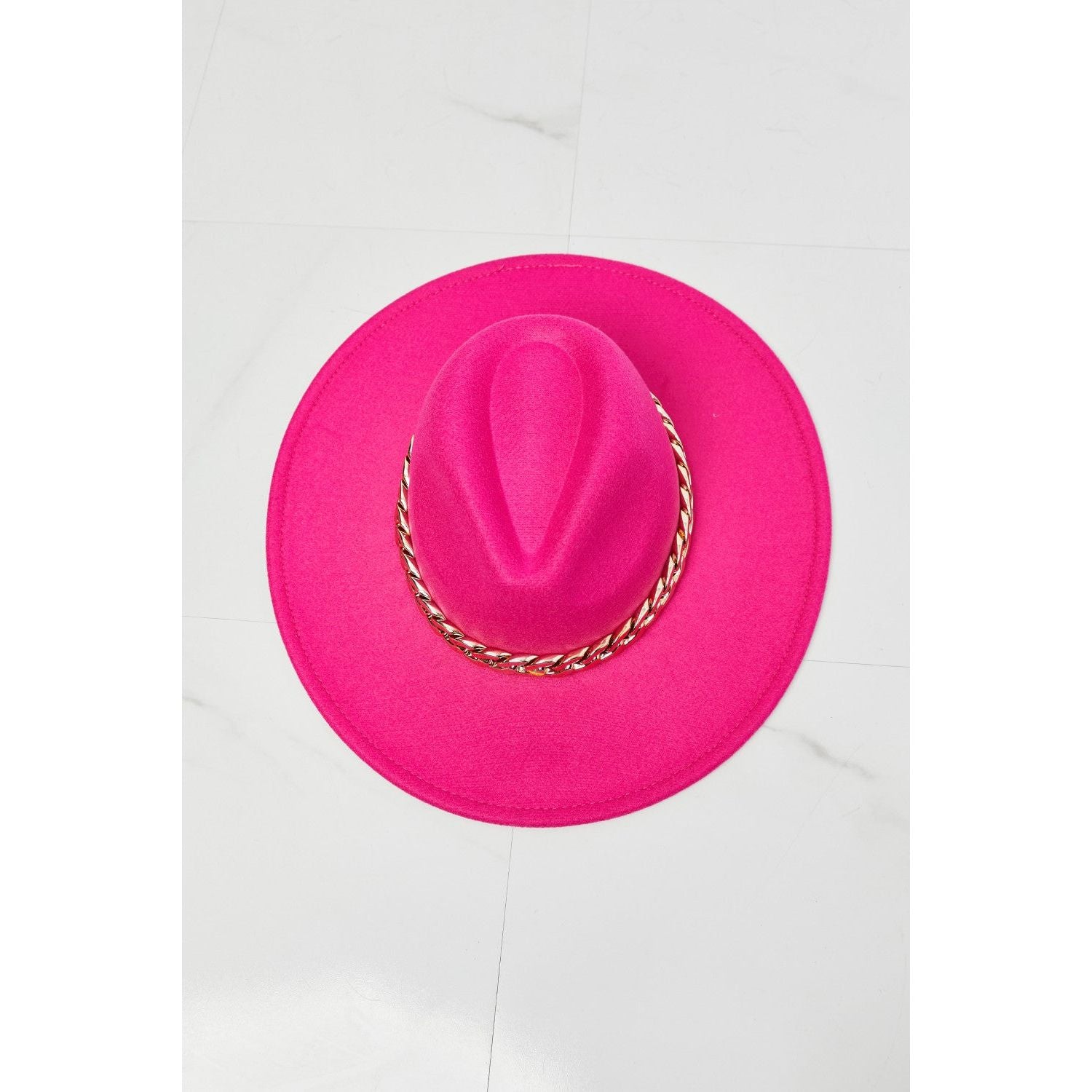 Fame Keep Your Promise Fedora Hat in Pink - TiffanyzKlozet