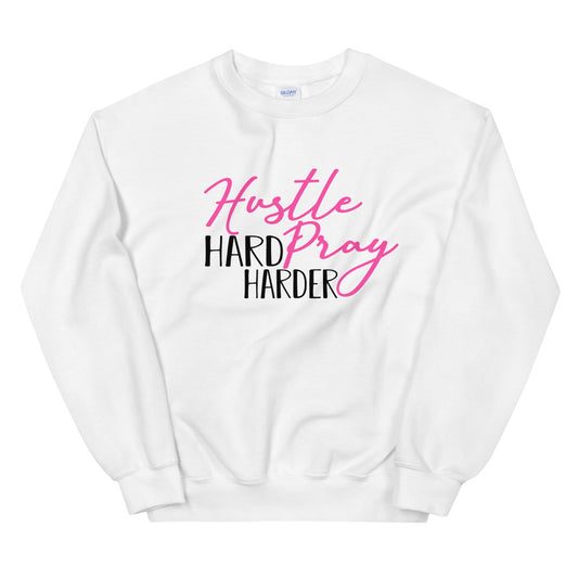 Hustle Hard Pray Harder Sweatshirt - TiffanyzKlozet
