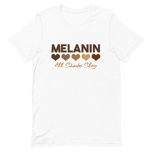 Melanin: All Shades Slay T-Shirt - TiffanyzKlozet